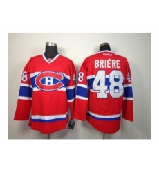 NHL Jerseys Montreal Canadiens #48 Briere red