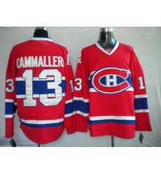 hockey Montreal Canadiens #13 Michael Cammalleri Stitched Replithentic Red Jersey
