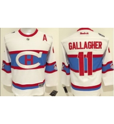 Canadiens #11 Brendan Gallagher White 2016 Winter Classic Stitched Youth NHL Jersey