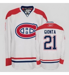 Youth KIDS Montreal Canadiens #21 Brian Gionta jerseys white