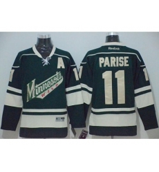 Minnesota Wild #11 Zach Parise Green Stitched NHL Jersey