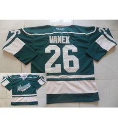 Minnesota Wild 26 Thomas Vanek Green Stitched NHL Jersey