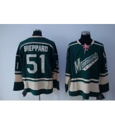 Minnesota Wild 51 sheppard green Jerseys
