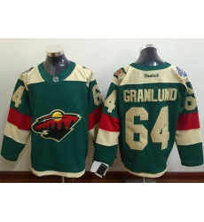 Wild #64 Mikael Granlund Green 2016 Stadium Series Stitched NHL Jersey