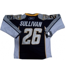 Nashville Predators #26 Steve Sullivan Dark Blue Jersey Ice Hockey Jerseys