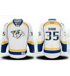 Nashville Predators #35 Pekka Rinne White NHL Jerseys