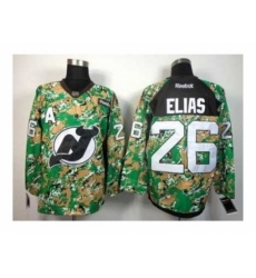 NHL Jerseys New Jersey Devils #26 Elias camo[patch A]