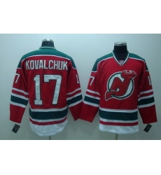 New Jersey Devils 17 IIlya Kovalchuk Red  jerseys