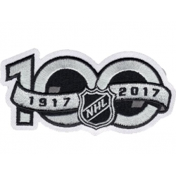 WomenNew Jersey Devils NHL 100th Anniversary Patch Biaog