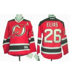 Youth New Jersey Devils #26 Patrik Elias red jerseys