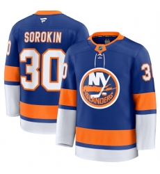 Men New York Islanders Active Player Custom Royal 2024 25 Home Stitched Hockey Jersey