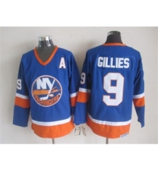 NHL New York Islanders 9 Gillies blue jerseys