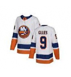 Men Adidas New York Islanders 9 Clark Gillies White Alternate NHL Jersey