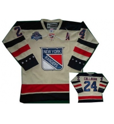 NHL Hockey Jerseys New York Rangers 24 Ryan Callahan Cream Jersey(Winte Classic)