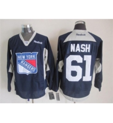 NHL New York Rangers 61 Rick Nash Dark Blue Jerseys