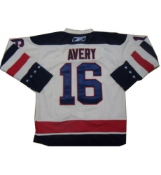 New York Rangers #16 Sean Avery Cream 2012 Winter Classic White Hockey Jersey