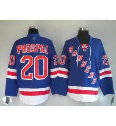 New York Rangers 20 PROSPAL blue Jerseys