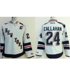 New York Rangers 24 Ryan Callahan White 2014 Stadium Series Jersey