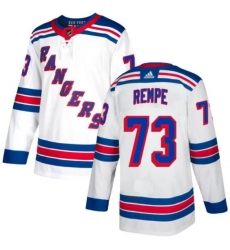 New York Rangers #73 Matt Rempe Men 2024 Hockey White Home Stitched Jersey