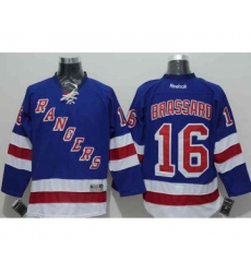 nhl jerseys new york rangers #16 brassard lt.blue[brassard]