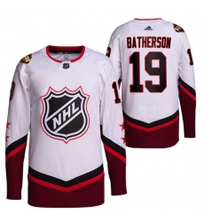 Men Ottawa Senators 19 Drake Batherson 2022 All Star White Stitched Jersey