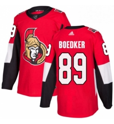 Mens Adidas Ottawa Senators 89 Mikkel Boedker Premier Red Home NHL Jersey 