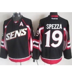 Ottawa Senators 19 Jason Spezza Black NHL Jerseys