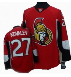 Ottawa Senators #27 KOVALEV red Jersey