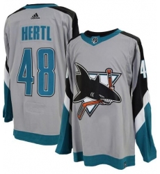 Men adidas San Jose Sharks Tomas Hertl #48 Reverse Retro Adizero NHL Jersey