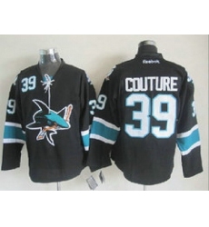 NHL Jerseys San Jose Sharks #39 couture black