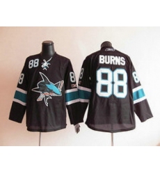 NHL Jerseys San Jose Sharks #88 burns black