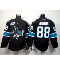 NHL San Jose Sharks #88 burns black jerseys(2014 new)