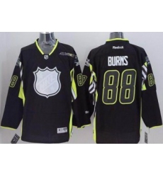 San Jose Sharks #88 Brent Burns Black 2015 All Star Stitched NHL Jersey