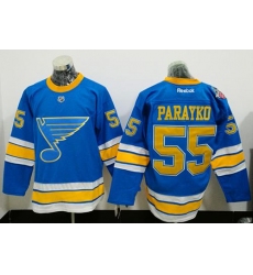Blues #55 Colton Parayko Light Blue 2017 Winter Classic Stitched NHL Jersey