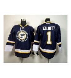 NHL Jerseys St. Louis Blues #1 Elliott dk.blue[elliott]