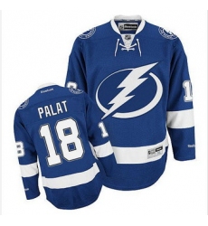 Tampa Bay Lightning #18 Ondrej Palat Blue Stitched NHL Jersey