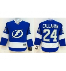 Women Tampa Bay Lightning #24 Ryan Callahan Blue NHL Jersey