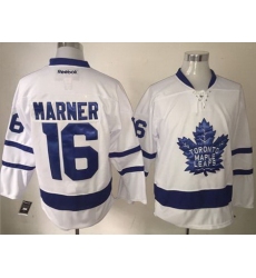 Maple Leafs #16 Mitchell Marner White New Stitched NHL Jersey