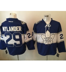 Maple Leafs 29 William Nylander Blue 2017 Centennial Classic Reebok Jersey
