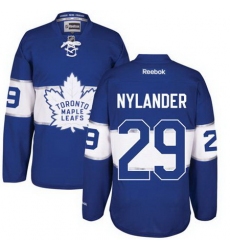 Maple Leafs #29 William Nylander Royal Centennial Classic Stitched NHL Jersey