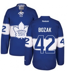 Maple Leafs #42 Tyler Bozak Royal Centennial Classic Stitched NHL Jersey