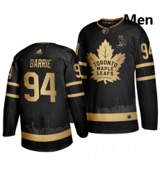 Maple Leafs 94 Tyson Barrie Black With Special Glittery Logo Adidas Jersey