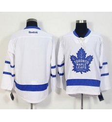 Maple Leafs Blank White New Stitched NHL Jersey