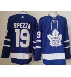 Men Toronto Maple Leafs 19 Jason Spezza Blue Authentic Jersey
