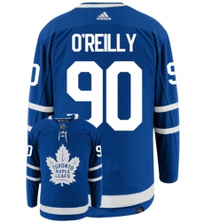 Men Toronto Maple Leafs 90 Ryan O 27Reilly Blue Stitched Jersey