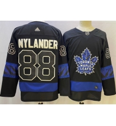 Men Toronto Maple Leafs Black 88 William Nylander Alternate Premier Breakaway Reversible Stitched jersey
