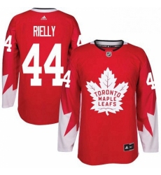 Mens Adidas Toronto Maple Leafs 44 Morgan Rielly Premier Red Alternate NHL Jersey 