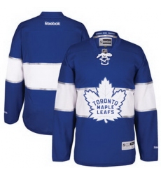 Mens Toronto Maple Leafs Reebok Blue 2017 Centennial Classic Premier Blank Jersey