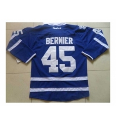 NHL Jerseys Toronto Maple Leafs #45 Bernier blue