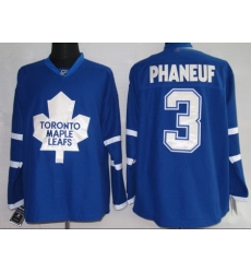 Pittaburgh Toronto Maple Leafs 3 Phaneuf blue
